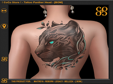 ! CoCo Store ! - Tattoo Panther Head - [BOM]