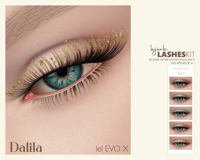 Dalila Bjork Lashes Kit