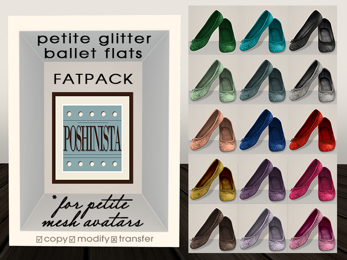 Posh Petite - Mesh Glitter Ballet (FATPACK) BOXED ✦Item Retiring Sale!✦