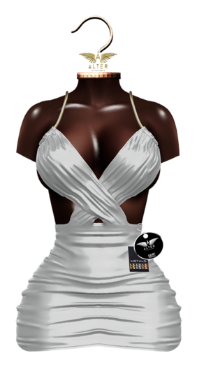 ALTER Paris dress WHITE: Maitreya, Larax, Legacy, Perky, Reborn, Waifu