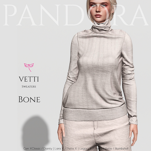 PANDORA - VETTI Sweaters - Bone -