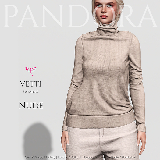 PANDORA - VETTI Sweaters - Nude -