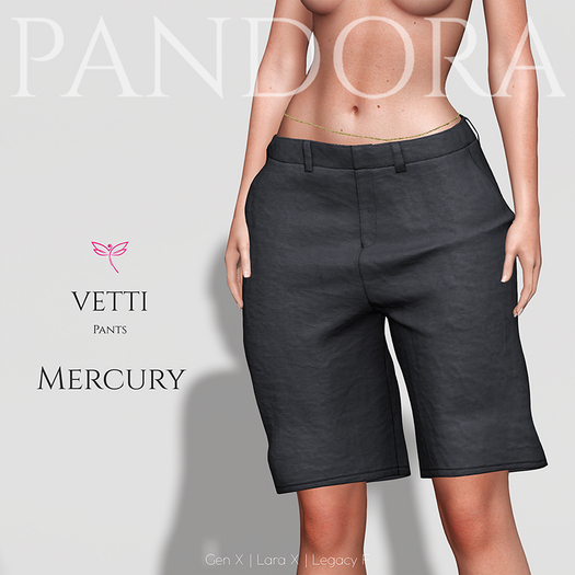 PANDORA - VETTI Pants - Mercury -