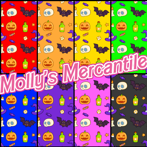 Molly's Mercantile - TEXTURE - Halloween Doodle 1