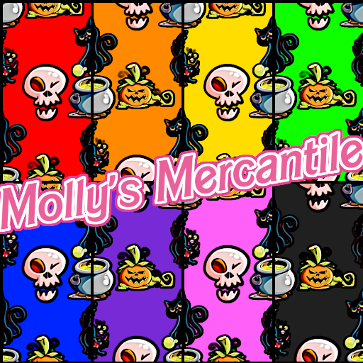 Molly's Mercantile - TEXTURE - Halloween Doodle 2