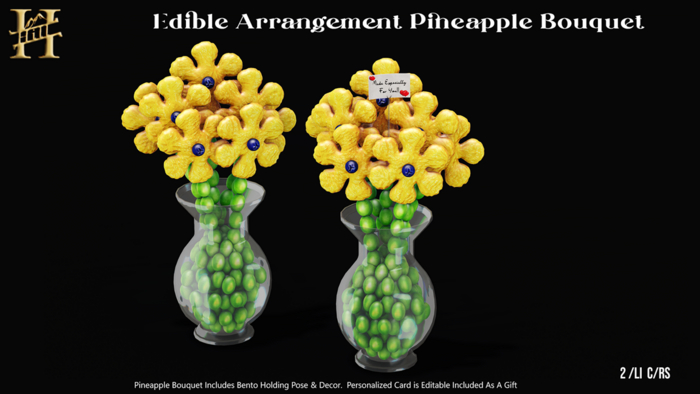 Chef Hill. Edible Arrangement Pineapple Bouquet