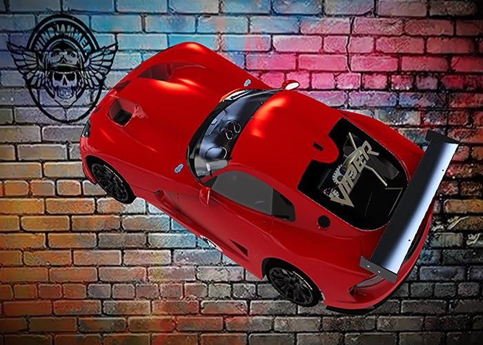 DODGE VIPER - RED - CAR