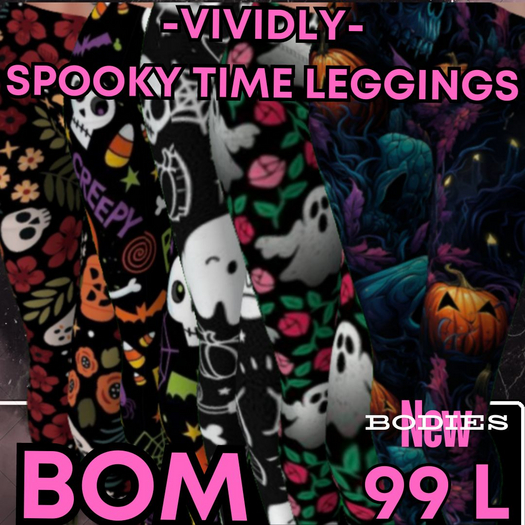 Vividly - Spooky Time Leggings
