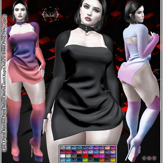 [LRS] Violette Outfit Pack DEMO ( 13 mesh size )