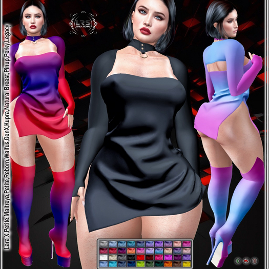 [LRS] Violette Outfit Pack ( 13 mesh size )