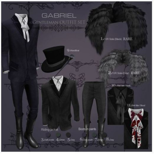 5.::GB::Riding Jacket / Gray*