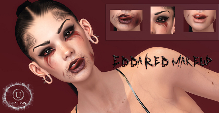 !UG Edda Red Makeup