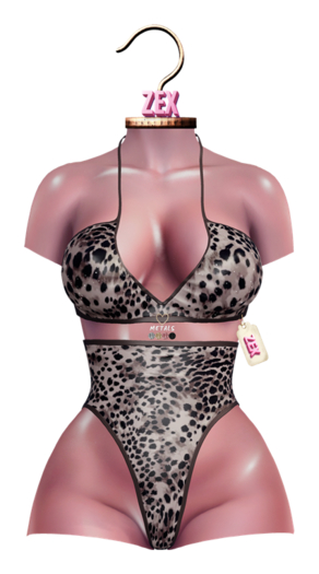 Ciara Bikini Set * Animal Print 01 * LaraX, Reborn, Waifu, Legacy, BombShell, GenX, Curvy