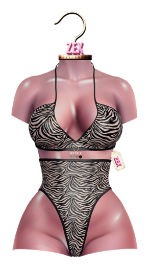 Ciara Bikini Set * Animal Print 03 * LaraX, Reborn, Waifu, Legacy, BombShell, GenX, Curvy
