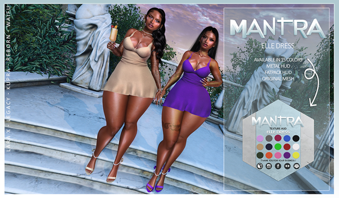 MANTRA :: ELLE DRESS PURPLE 