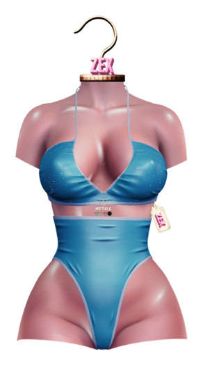 Ciara Bikini Set * Blue * LaraX, Reborn, Waifu, Legacy, BombShell, GenX, Curvy