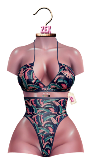 Ciara Bikini Set * Tropic Blue * LaraX, Reborn, Waifu, Legacy, BombShell, GenX, Curvy