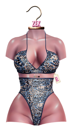 Ciara Bikini Set * Animal Print 04 * LaraX, Reborn, Waifu, Legacy, BombShell, GenX, Curvy