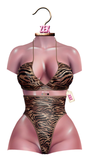 Ciara Bikini Set * Animal Print 05 * LaraX, Reborn, Waifu, Legacy, BombShell, GenX, Curvy