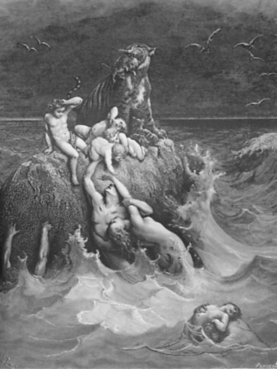 ~Libertine~ Gustave Dore' + The Great Flood
