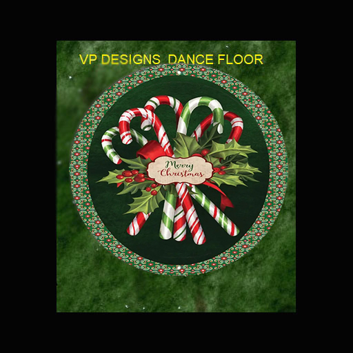 CHRISTMAS CANDY CANE  Dance Floor
