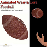 Animated Wear & Toss FOOTBALL - BOXED (add)