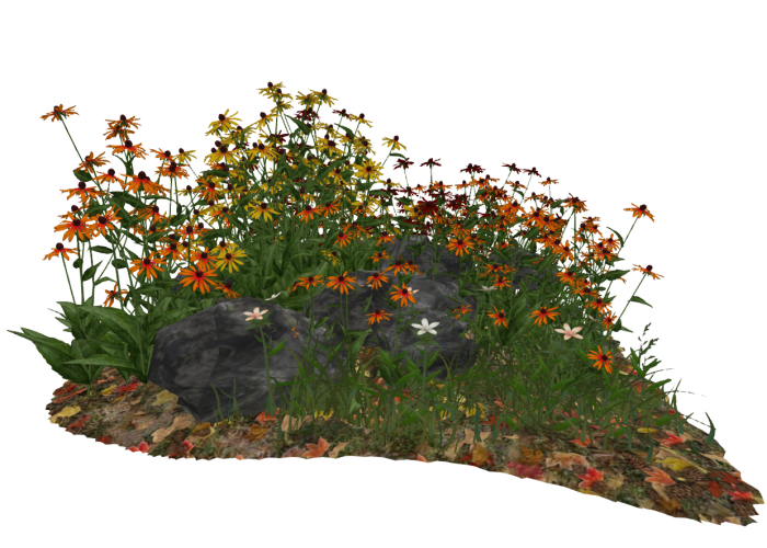 Little Floral Plot-Fall'24 (18LI, 3x3)