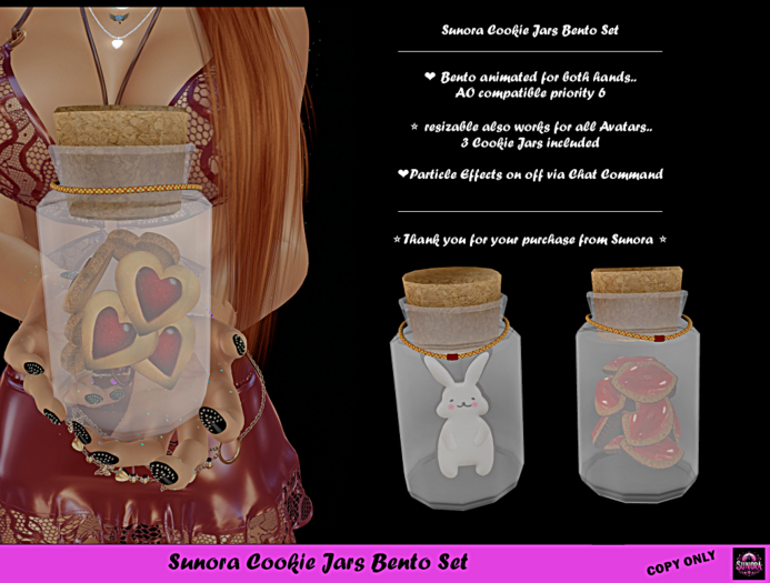 Sunora Cookie Jars Bento Set