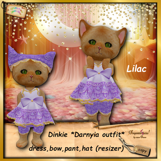 Dinkie Darnyia outfit lilac