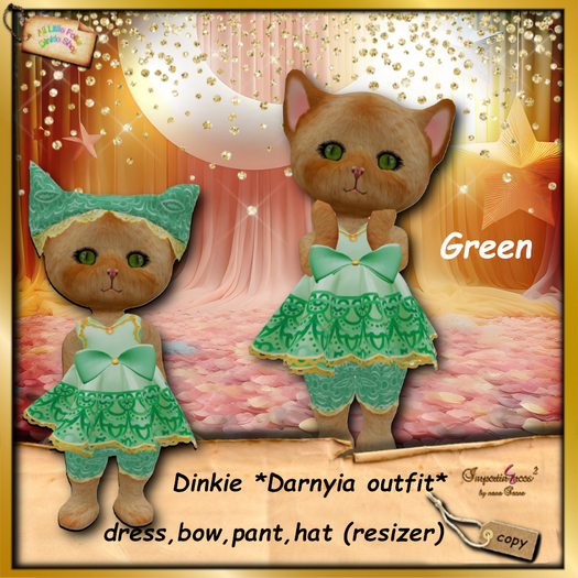 Dinkie Darnyia outfit green