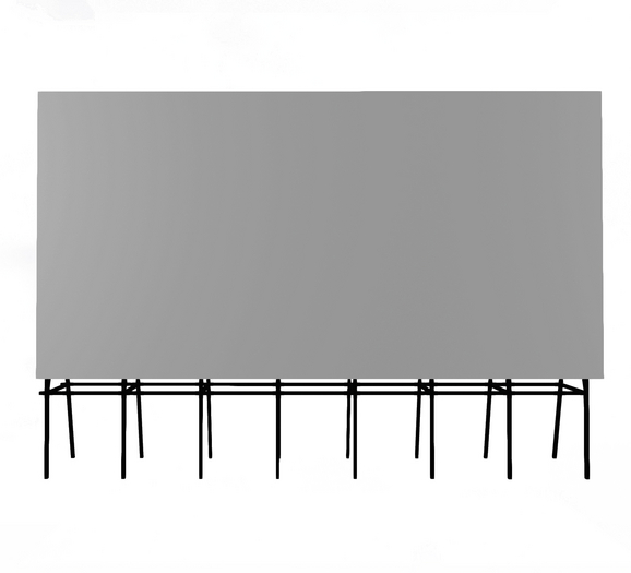 (DOOMSDAY) BLANK BILLBOARD SIGN