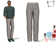 Handsome Black and White Checkered Pants Trousers Slink Male, Belleza Jake, Signature Gianni, Onupup, Legacy Male