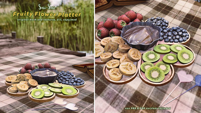 Sari-Sari - Fruity Flower Platter