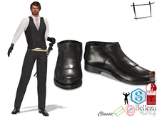 Full Perm Men's Black Formal Shoes Slink Male, Belleza Jake, Signature Gianni, Onupup, Gamit, Adin, Legacy Male