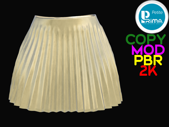 Second Life Marketplace - Retopo_Pleated-Skirt-04-Circle-Accordian ...