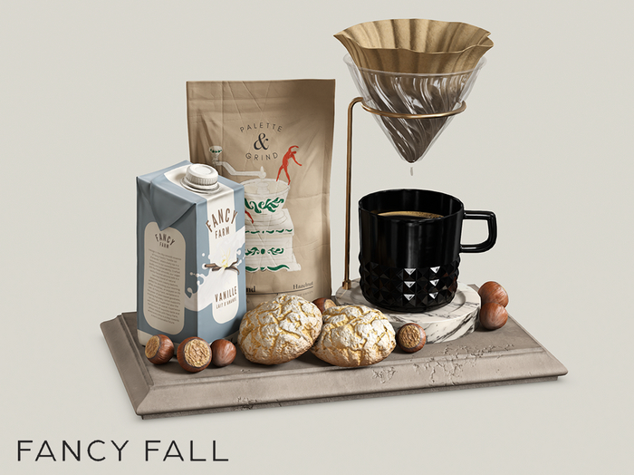 Fancy Fall Hazelnut Pourover Dispenser