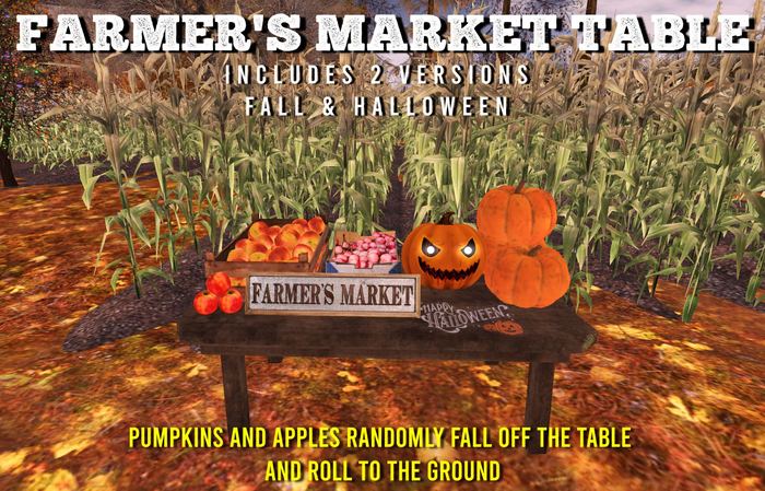 [WAG] Farmer's Market Table