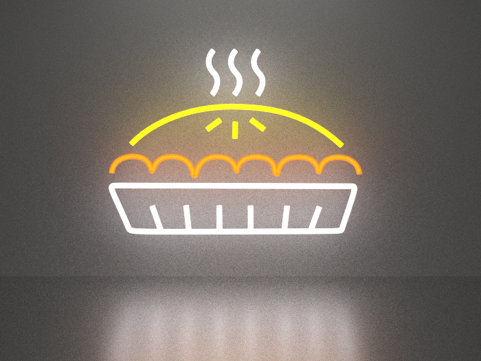 Second Life Marketplace - Pie 1 neon sign Full Permission