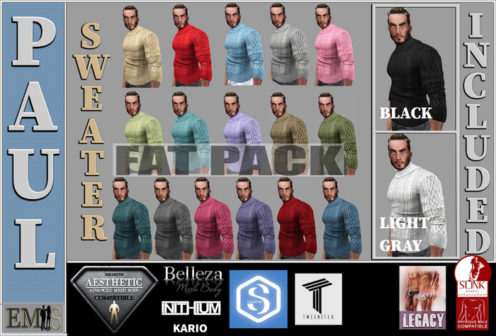 EMS - PAUL SWEATER - FAT PACK