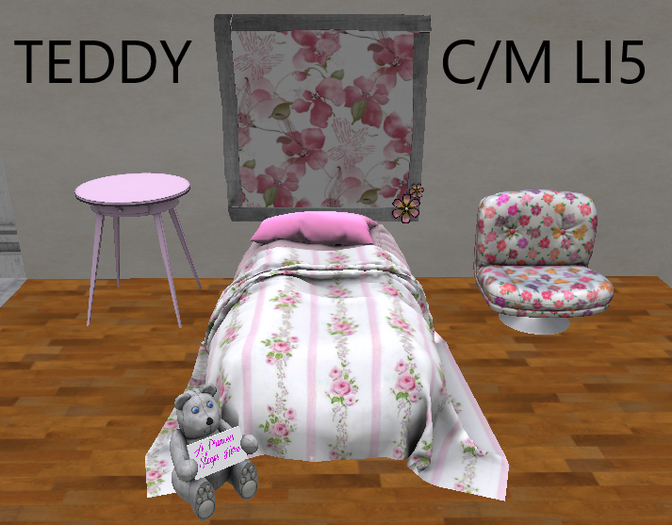 Princess Sleeps Here Teddy-(ADD) li 5