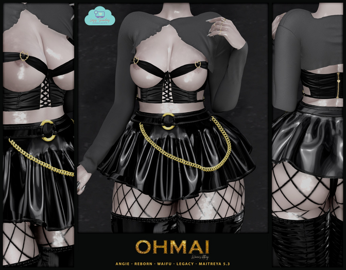 Ohmai Unpack  - Angie Set Black
