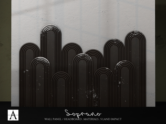 Architect. Soprano Wall Panel #painted