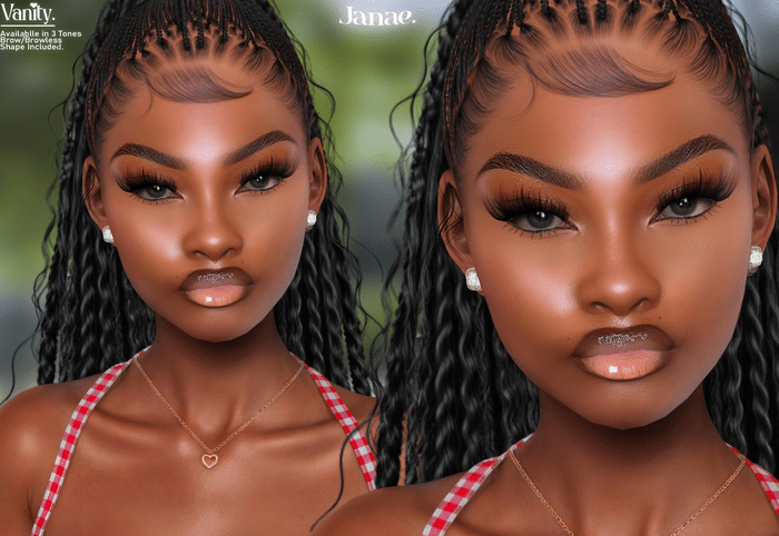 Vanity. Janae Skin - CHOCOLATE