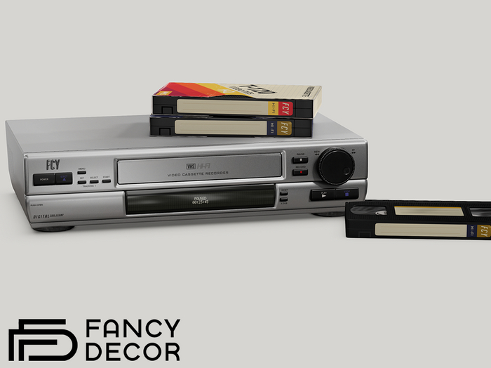 Fancy Decor: Marina VCR - Silver