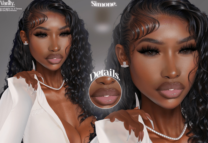 Vanity. Simone Skin - Fatpack