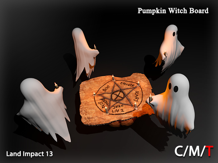 "Killer's" Pumpkin Witch Board