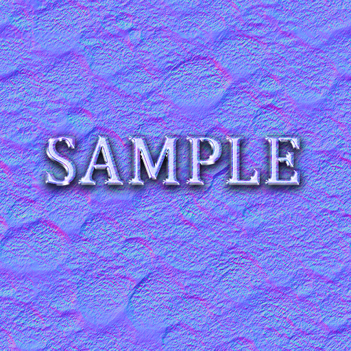 Zoy Texture [ Moss 01 ] Seamless - Normal Map