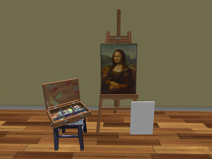 Art supplies Scene