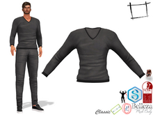 Full Perm Men's V neck Slim Top Slink Male, Belleza Jake, Signature Gianni, Ocacin Gamit, Onupup, Legacy Male