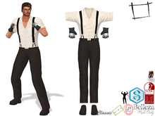 Trousers With Suspenders Full Outfit Slink Male, Belleza Jake, Signature Gianni, Ocacin Gamit, Onupup, Legacy Male
